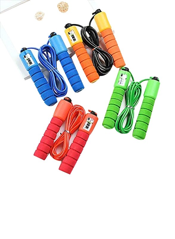 

Ultimax Jump Rope with Foam Handle Multi-Function, Assorted Color
