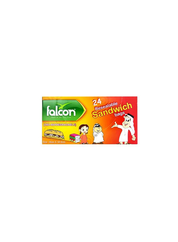 

Falcon Kids Zipper Bag, 180 x 165mm, 24 Pieces