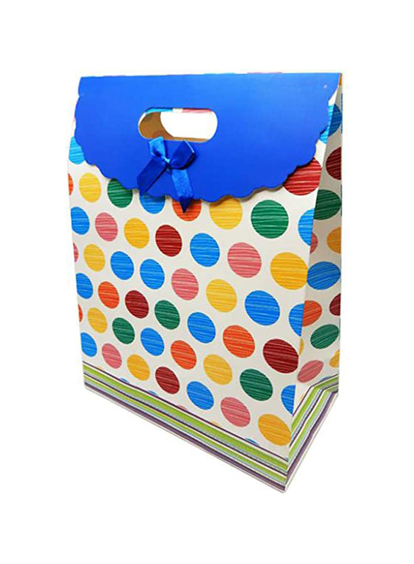 

Party Fun Dotted Gift Bag, 47 x 34 x 15cm, Multicolour