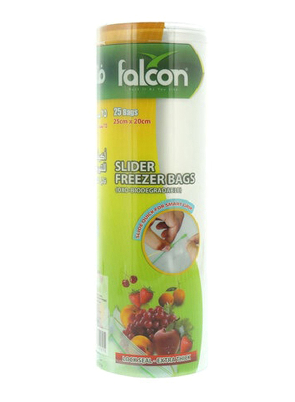 

Falcon Slider Freezer Bag, 25 x 20cm, 25 Pieces