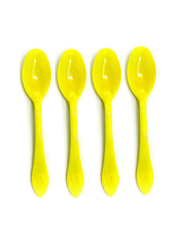 

Party Fun 17cm 24-Piece Disposable Plastic Spoon Set, Yellow