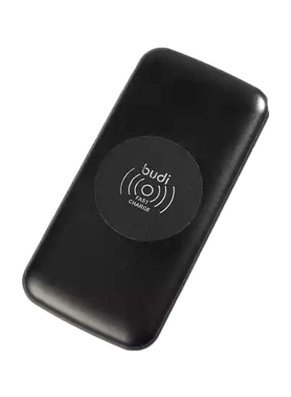 

Budi 10000mAh Wireless Fast Charging Powerbank, M8J096, Black