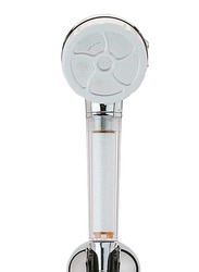 VitaPure Tornado Clean Max Shower Head, White