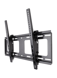 Manhattan Universal Flat-Panel TV Tilting Wall Mount with Post-Levelling Adjustment for 37-80 TVs, Black