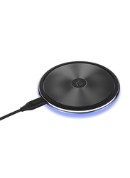 Adam Elements Omnia Q1 10W Wireless Charging Pad, Black