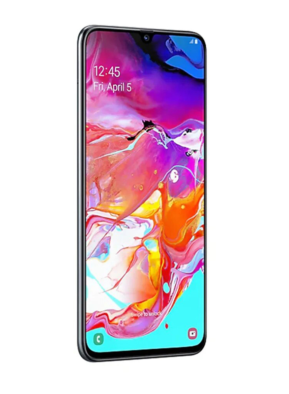Samsung Galaxy A70 128GB Black, 8GB RAM, 4G LTE, Dual Sim Smartphone