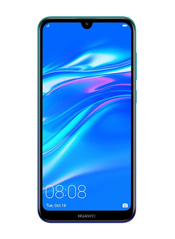 Huawei Y7 Prime (2019) 64GB Aurora Blue, 3GB RAM, 4G LTE, Dual Sim Smartphone