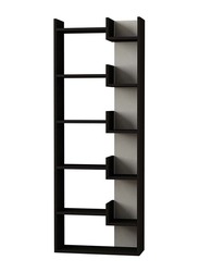 Oppa Bookcase, Anthracite/White