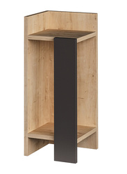 Elos Nightstand Left Module, Oak/Anthracite