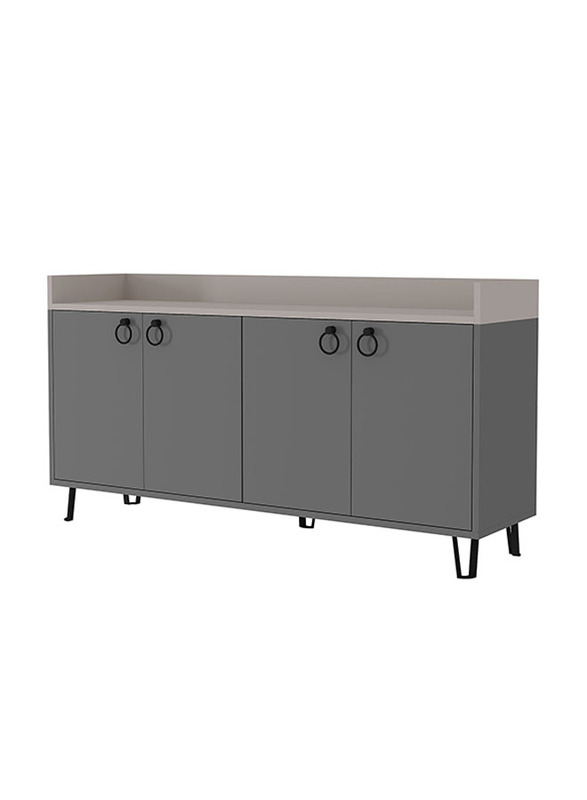 

Generic Dea Console Table, Anthracite/Light Mocha