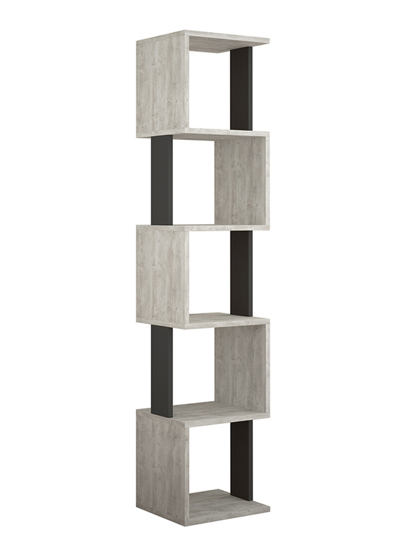 

Generic Piri Bookcase, Anthracite Ancient White