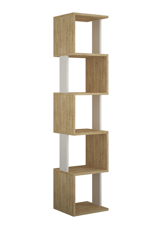 

Decortie Piri Bookcase, Oak/White