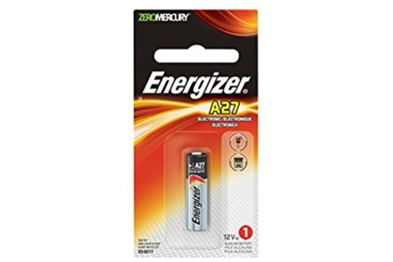 

Energizer A27 12V Alkaline Battery, 1 Piece, Silver/Black