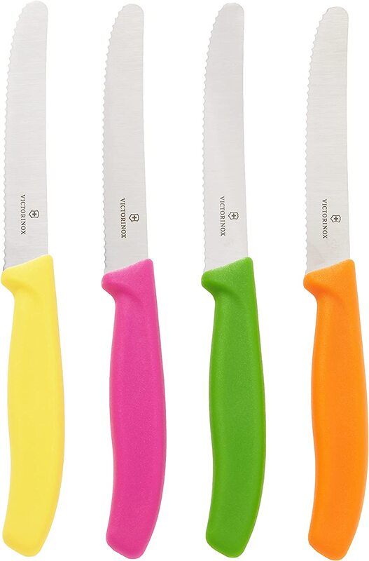 

Victorinox 4-Piece 4.5-iInch Utility Knife Set, Multicolour