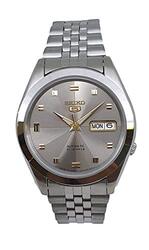 Seiko Analog Watch for Men with Stainless Steel Band, Water Resistant, SNXC21J_5, Silver