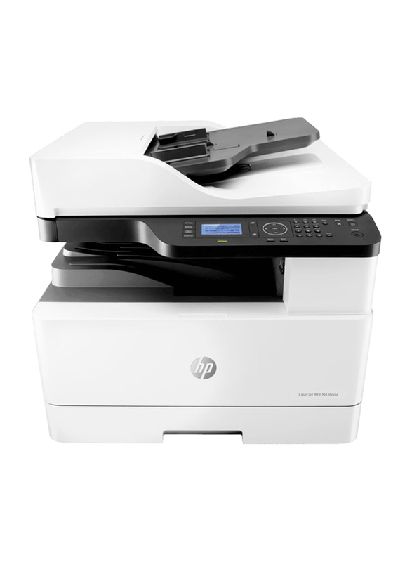 

HP LaserJet MFP M436NDA Laser Printer, W7U02A, White
