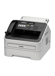 Brother FAX-2840 Laser Fax Machine, White/Black