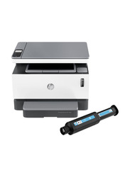 HP Neverstop MFP 1200W Wireless Mono Laser Printer, 4RY26A, White