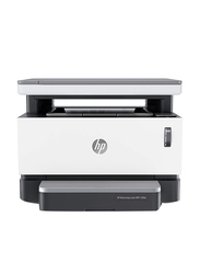 HP Neverstop MFP 1200A Laser Printer, 4QD21A, White/Grey