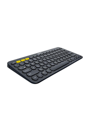 Logitech K380 Bluetooth Multi-Device English Keyboard, 920-007558, Black