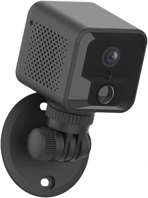 

Generic 1080P 4G Sim Card Mini Security Camera Wi-Fi Battery Two Way Audio CCTV Camera, Black