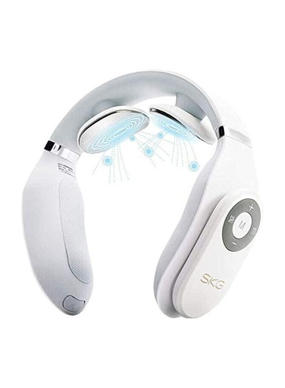 

SKG Neck Massager with Heat, White