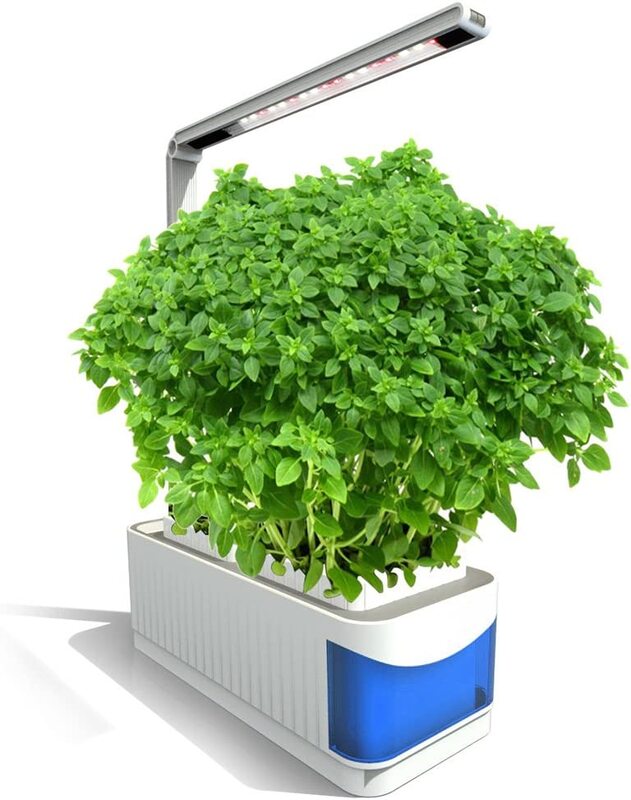 

Lixada Multifunctional Smart Indoor Herb Gardening Planter with LED Light, AC100-240V, White