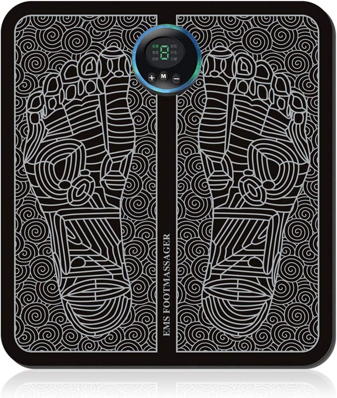 

Tidyard EMS Electric Foot Massager Mat, Black