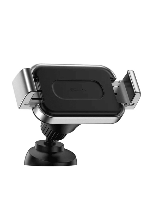 

Rock Press Type Universal Mobile Phone Car Mount Holder, Grey