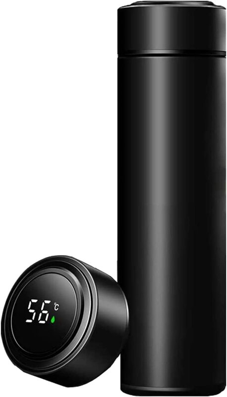 

Generic M1 Smart Water Bottle with Mobile App for Travel, Black