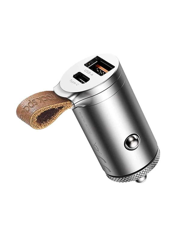 

Rock Space Mini PD 30W Car Charge with Easy to Pull Belt, Multicolour