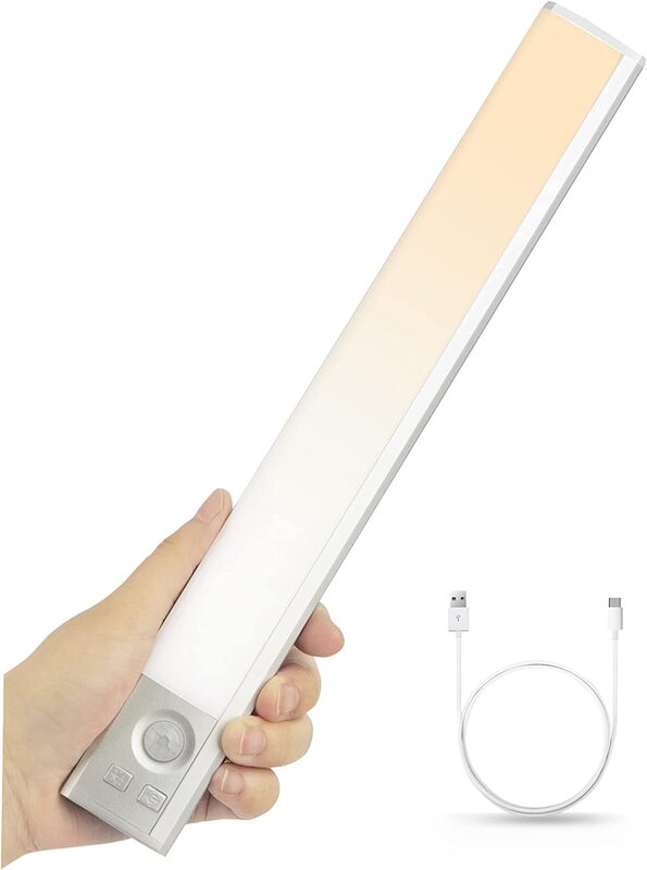 

Tdzddys 3 Colour Motion Sensor Light Cabinet LED Light with Battery Operated, Silver