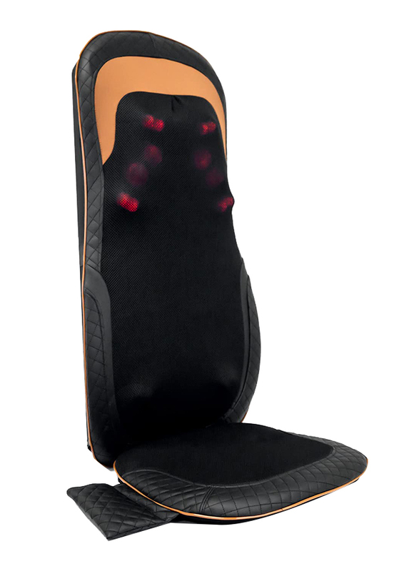 

AS2 EMK-101 Car Seat Massage Cushion for Back Relaxing, Black