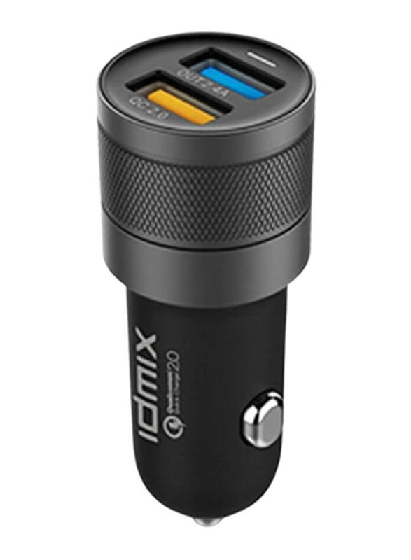 

Idmix C06S Supper Infinite Creativity Fast Car Charger with 3.0 Quick Charge , Black