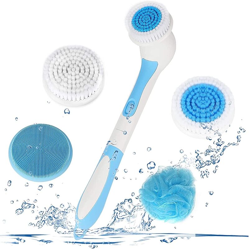 

Color You Colour You Electric Bath Brush Set, Blue