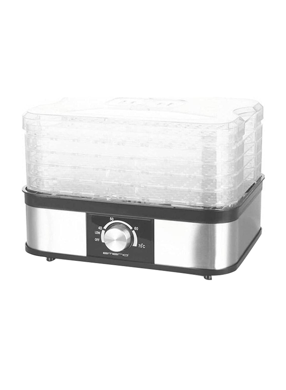 

AS2 Food Dehydrator with Adjustable Heat, Silver