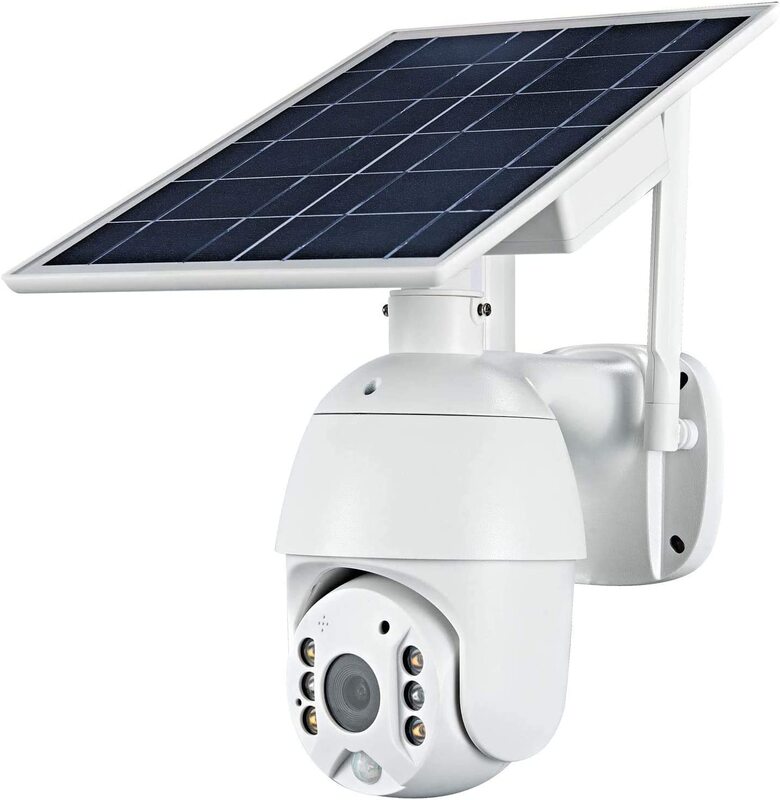 

UBox HiEYES Outdoor Wireless Solar Powered Security Camera, White