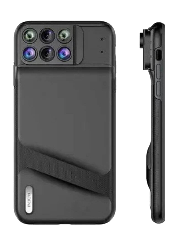 

Rock Apple iPhone XS Max Camera Lens Kit Case, Black