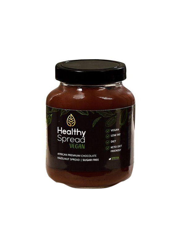 

Healthy Spread Vegan Sugar Free Chocolate Hazelnut Spread, 375g