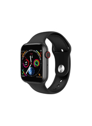 Modio MW09 44mm Smart Watch with Full Screen, Black