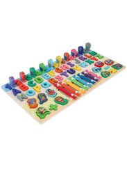 Alphanumeric and Musical Learning Wooden Board Puzzle for kids