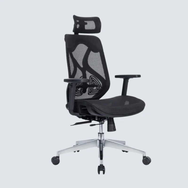 

Generic High Back Mesh Ergonomic Office Chair (Fabric, Black)