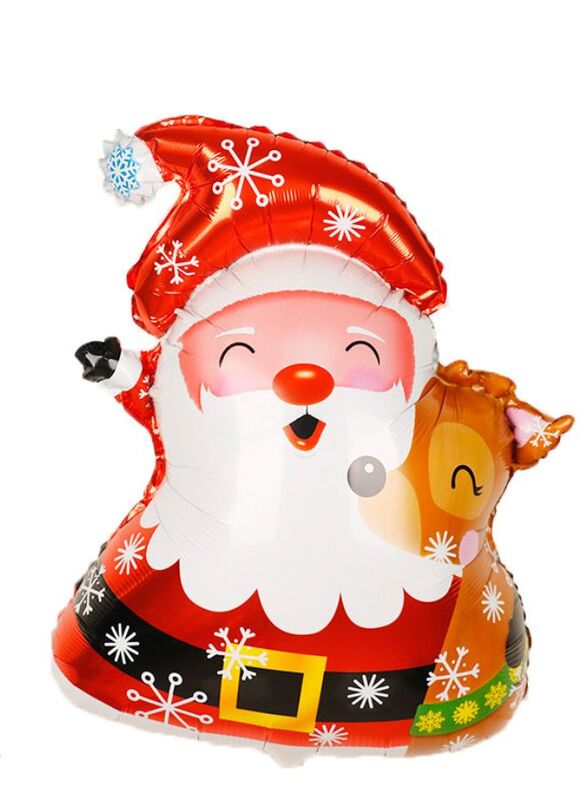 

Christmas Decoration Foil Balloon Party Supplies (Santa Claus)