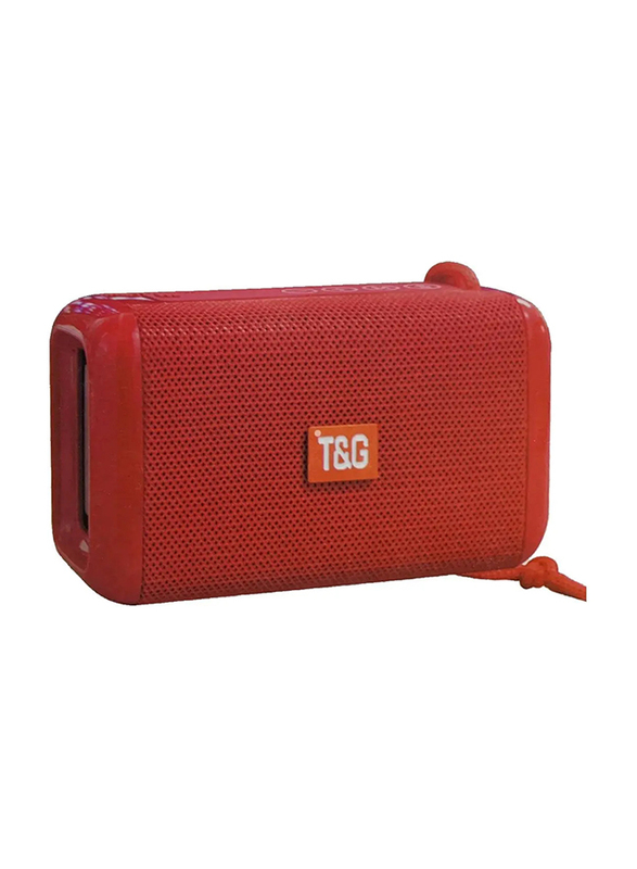 

T&G Wireless Portable Bluetooth Speaker, TG-163, Red