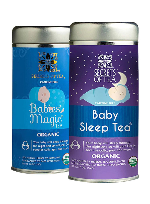 Secrets of Tea Magic & Baby Sleep Tea, 2 x 20 Tea Bags