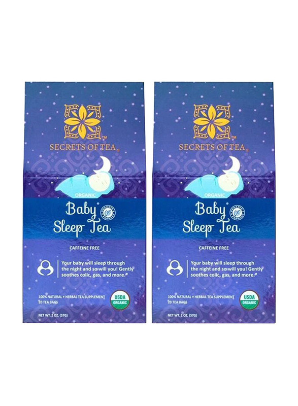 Secrets of Tea Baby Sleep Tea, 2 x 20 Tea Bags