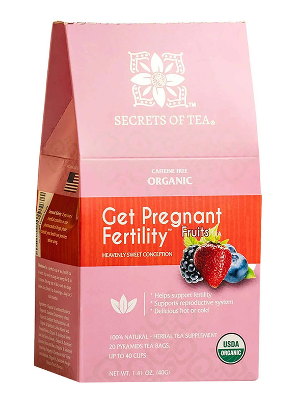 Secrets of Tea Fruit Fertility Tea For Women, 20 Tea Bags