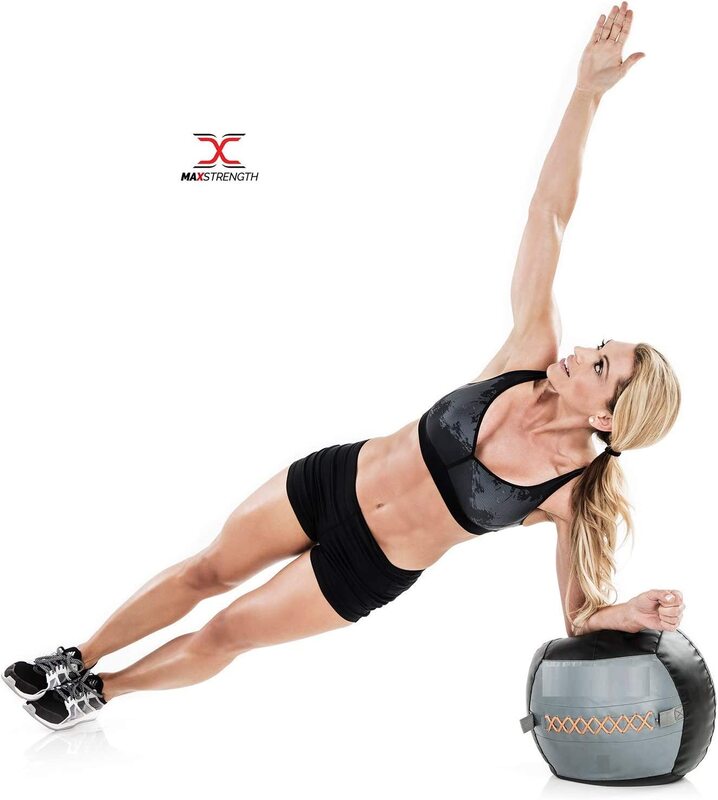 

X MaxStrength Fitness Rubber Medicine Ball, 2kg, Multicolour