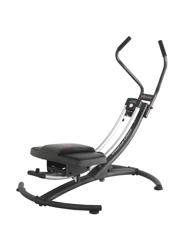 

Maxstrength Ab Coaster Fitness Belly Waist Exercise Machine, Grey