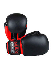 Max Strength 6-oz Boxing Gloves, Red/Black